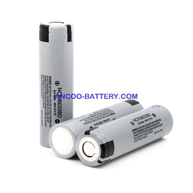 Panasonic NCR18650BD 3200mAh 3.6V Battery