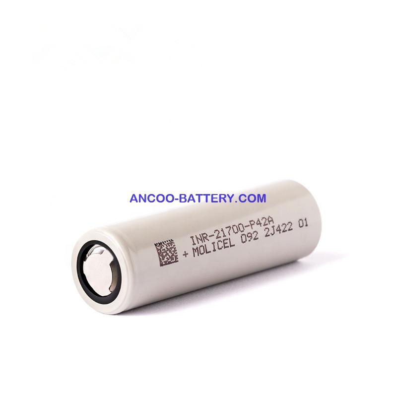 Molicel P42A 21700 4200mAh 3.6V Lithium-ion Battery