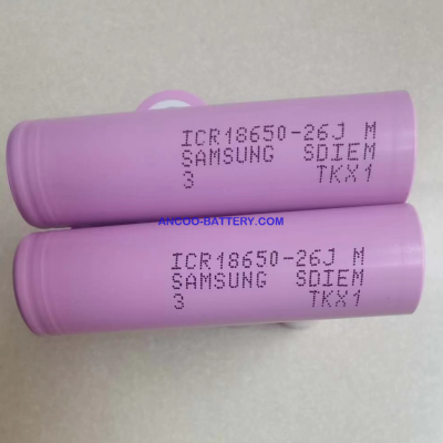 Samsung 18650 26JM 26J3 2600mAh 3.63V 10A Li-ion Battery
