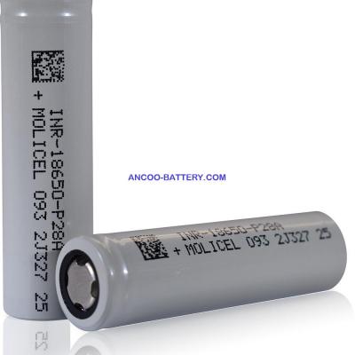 MOLICEL P28A 18650 2800mAh 3.6V 35A Lithium-ion Battery