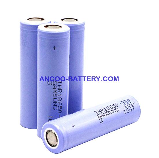 Samsung SDI INR18650-33G 3150mAh 3.6V 18650 Lithium-ion Battery